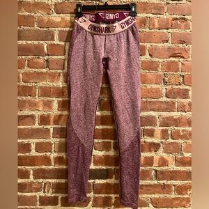 Gymshark Flex Seamless Plum Leggings